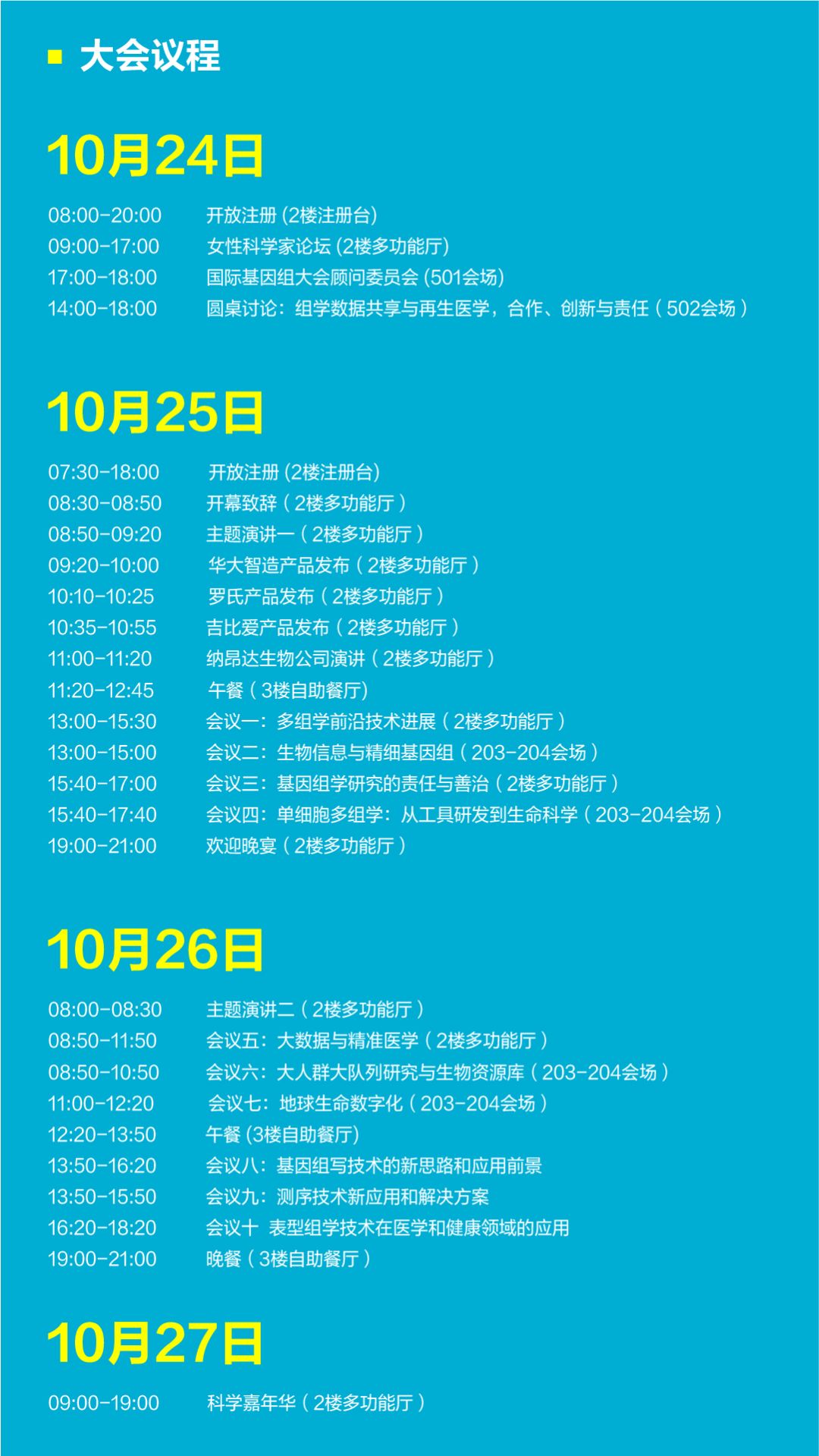 第十四屆國際基因組學大會(ICG-14)正式開幕-肽度TIMEDOO