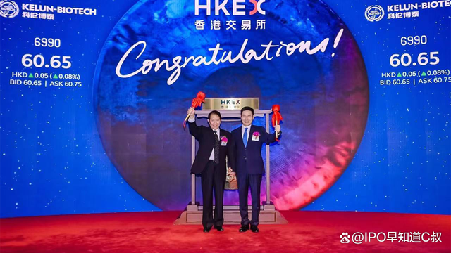 科倫博泰正式登陸港交所:近兩年港股生物醫(yī)藥領域最大IPO-肽度TIMEDOO
